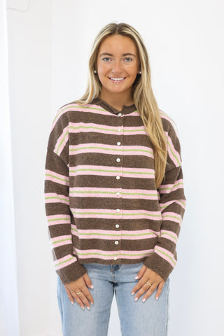 A Story to Tell Sweater in Strawberry Mocha