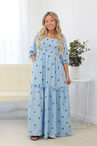 Sincerely Yours Floral Maxi Dress