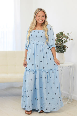 Sincerely Yours Floral Maxi Dress
