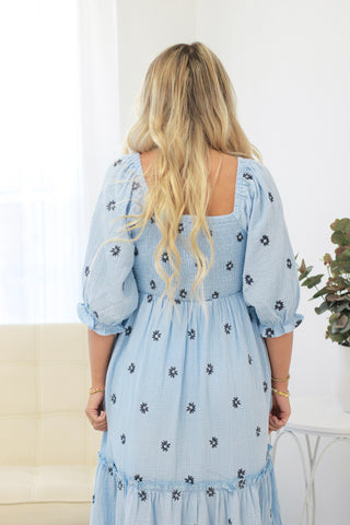Sincerely Yours Floral Maxi Dress