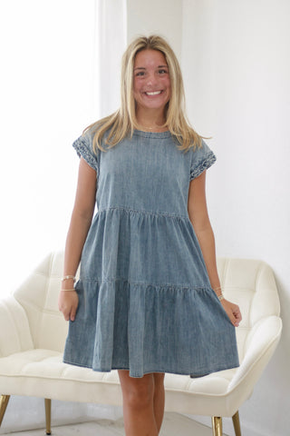 County Fair Denim Dress