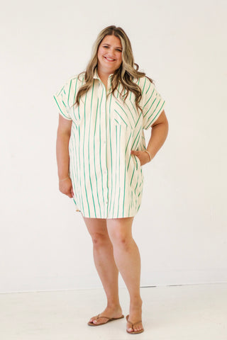 Striped Simplicity Stripe Print Dress