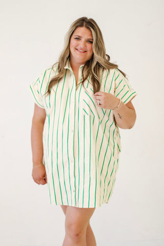 Striped Simplicity Stripe Print Dress