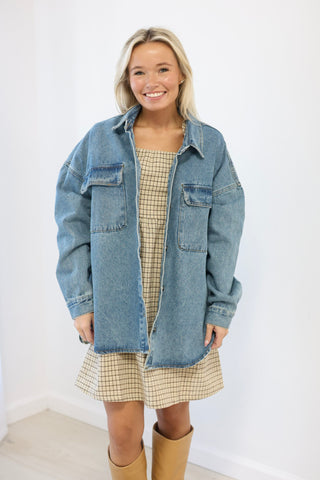 New Day Denim Shacket