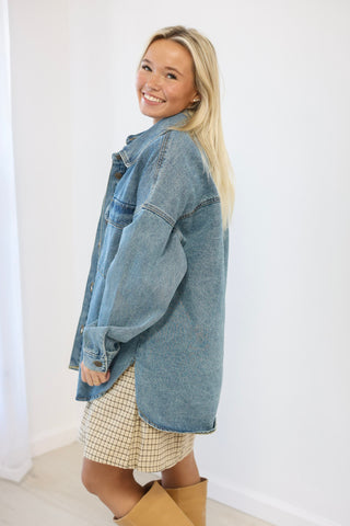 New Day Denim Shacket
