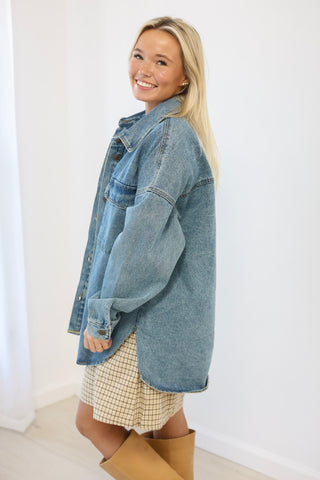New Day Denim Shacket