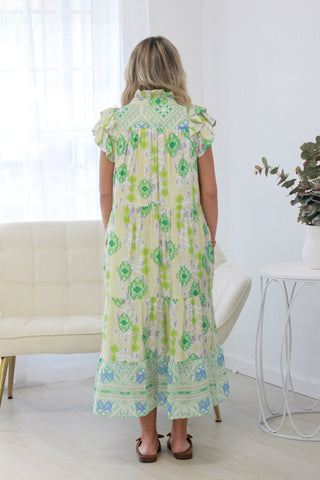 Feeling Perfect Midi Dress in Mint