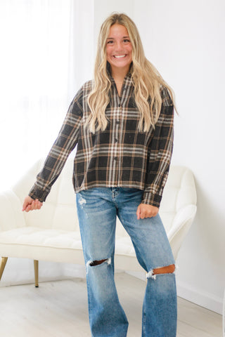 Flannel Fun in Black