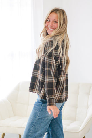 Flannel Fun in Black