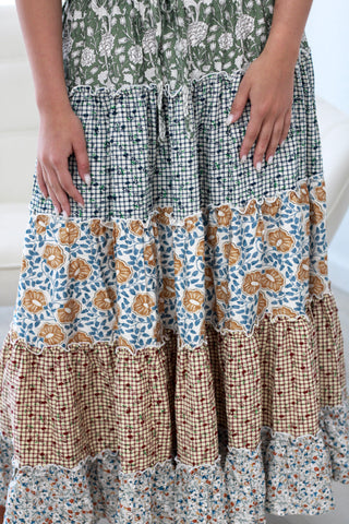 Dazed by You Floral Skirt