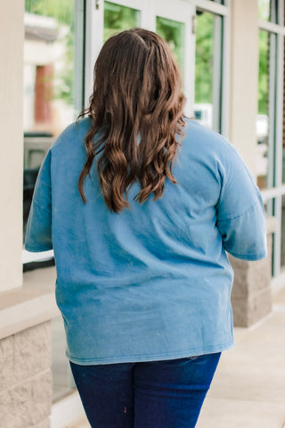 Star For You Leopard Patch Top