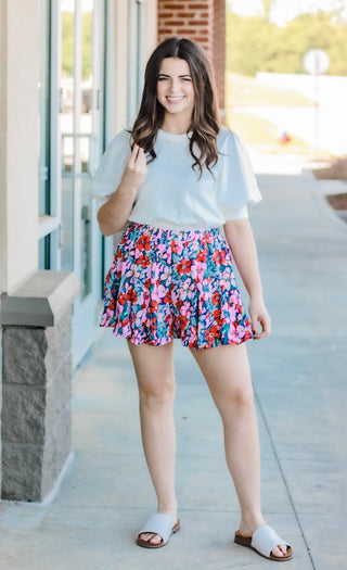 It's a Love Story Skort