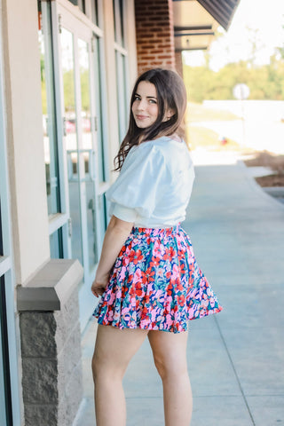 It's a Love Story Skort