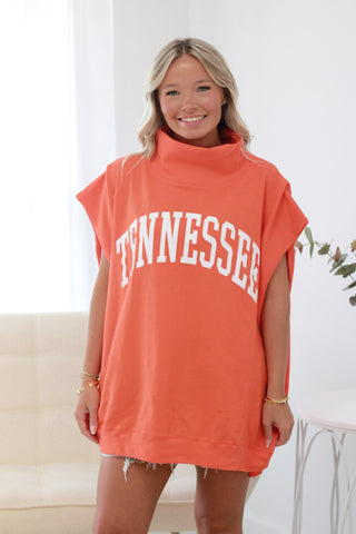 Tennessee Tailgate Muscle Top in Orange