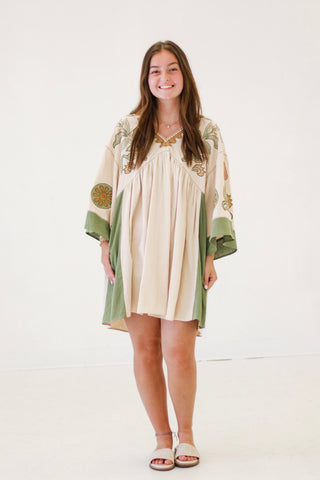 Golden Hour Babydoll Dress