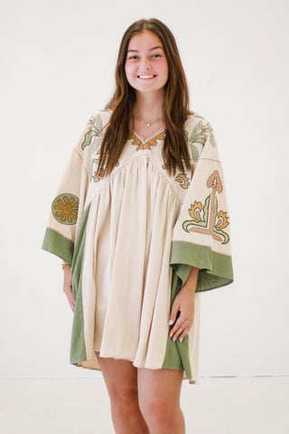 Golden Hour Babydoll Dress