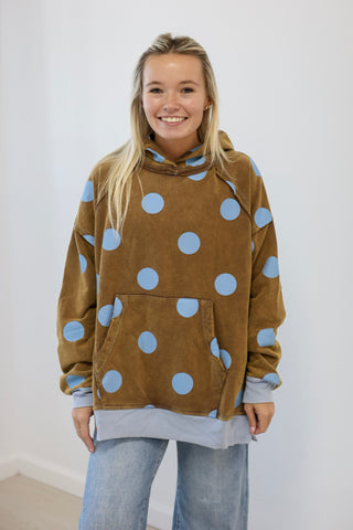 With Love Polka Dot Pullover