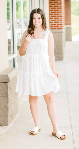 Summer Kind of Love Dress in White