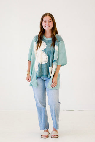 Show Me Summer Floral Top by Oli & Hali in Teal