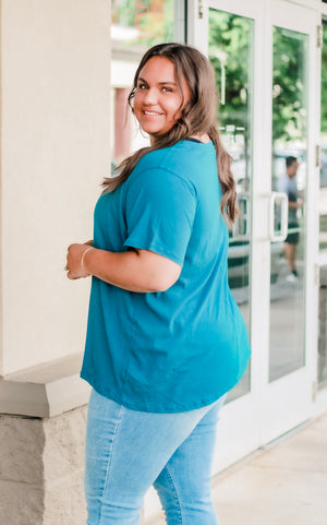 Pair It Together Top in Teal