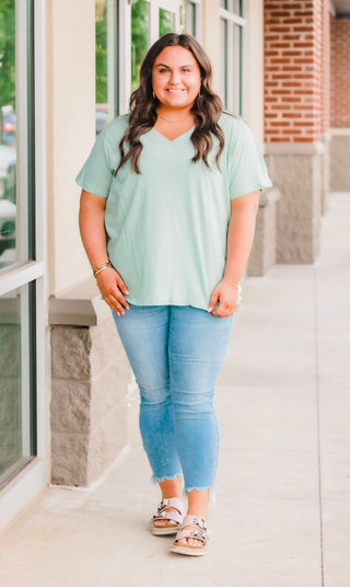 Pair It Together Top in Light Green