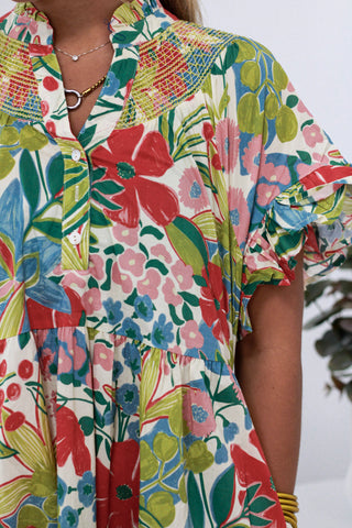 Dreaming About You Floral Midi Dress