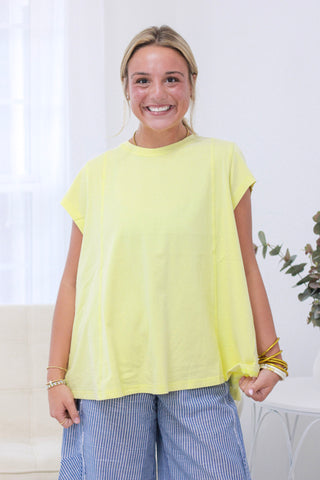 Lemon Drop Basic Tee