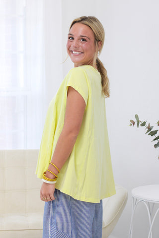 Lemon Drop Basic Tee