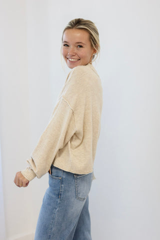Lovin' Every Day Sweater in Oatmeal