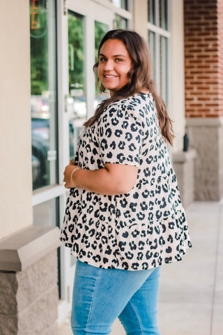 The O.G. Tiered Leopard Top