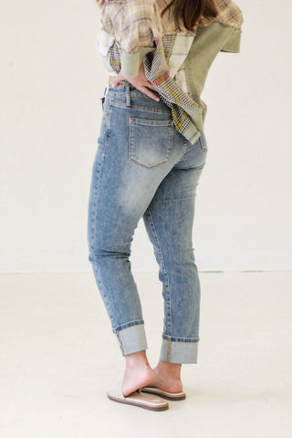 Walk This Way Judy Blue Boyfriend Jeans
