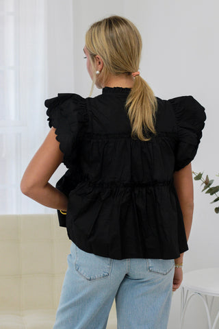 Little Black Blouse