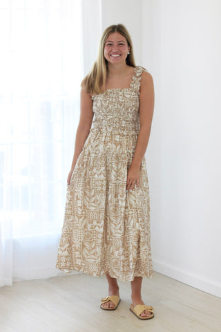 Picture This Breezy Midi Dress