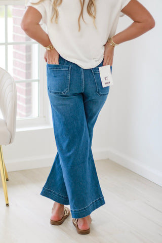 Stylish Girl Fashion Mica Wide Leg