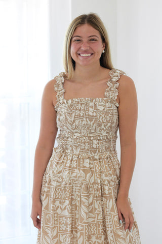 Picture This Breezy Midi Dress