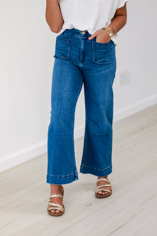 Stylish Girl Fashion Mica Wide Leg