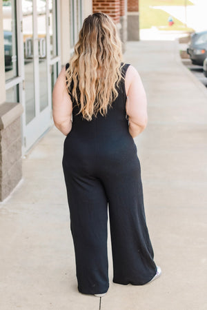 On the Road Ribbed Jumpsuit