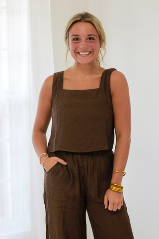 Summer Breeze Set in Chocolate Brown