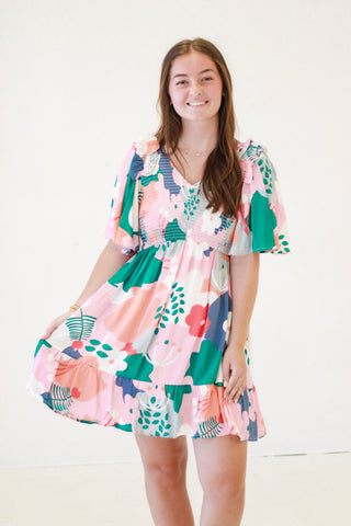 Summer Chances Floral Dress