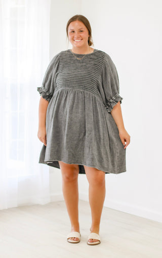 Life is Good Dress in Black