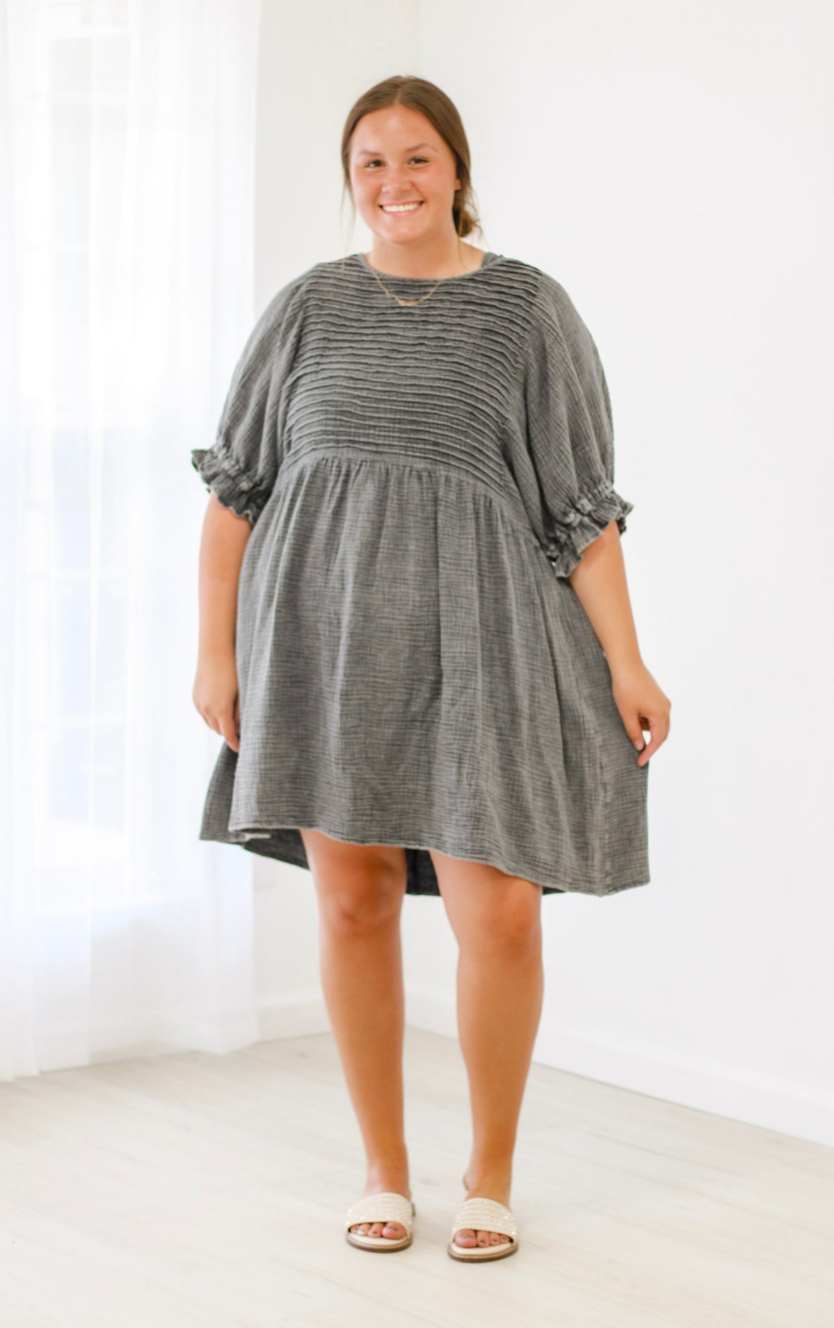 Life is Good Dress in Black