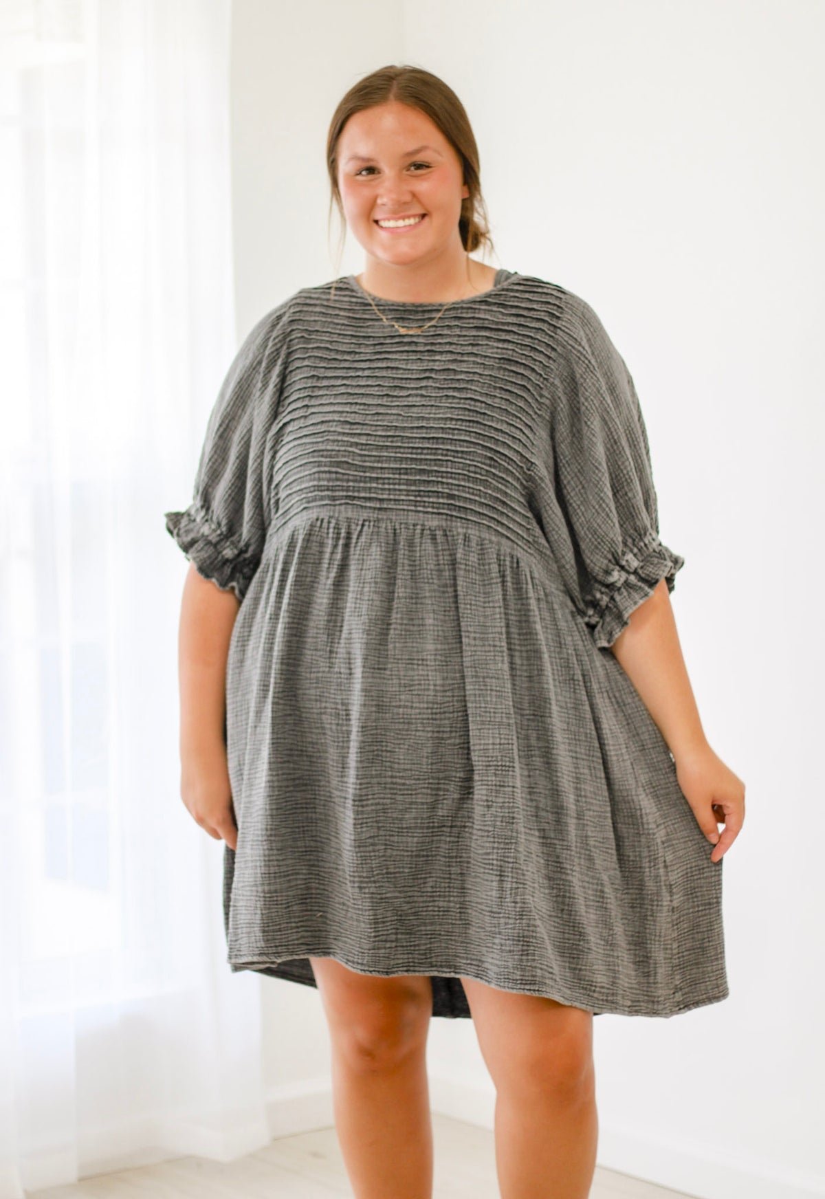 Life is Good Dress in Black