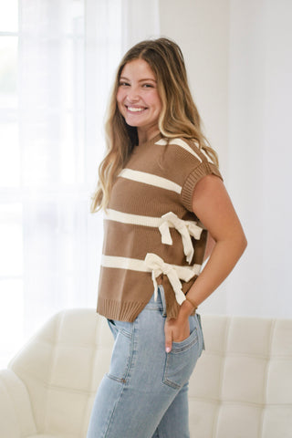 The Soft Standard Top in Light Brown
