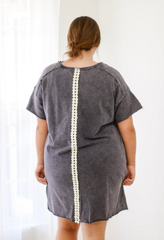 Peaceful Life Navy Dress