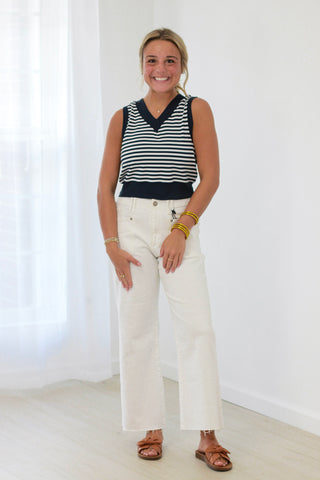 Lake House Stripe Top