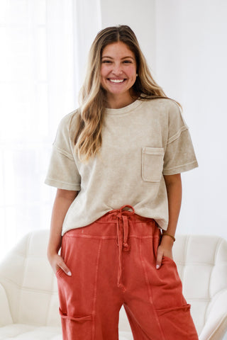 Bringing You Home Top in Sand