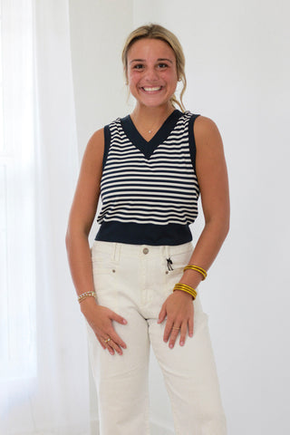 Lake House Stripe Top