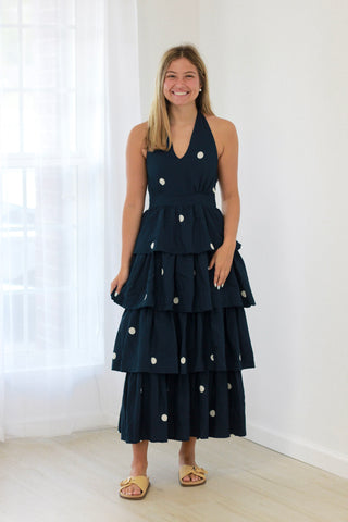 On the Dot Midi Dress