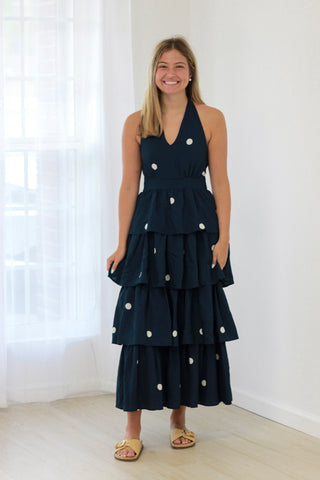 On the Dot Midi Dress
