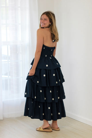 On the Dot Midi Dress